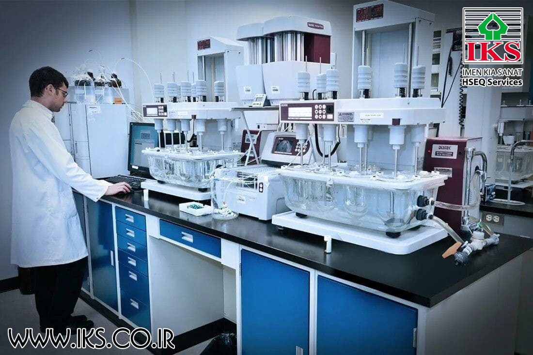 ارائه خدمات آزمایشگاهی برای صنایع مختلف